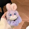 Desenho Animado Zootopia Judy Nick Pelúcia Faixa de Cabelo Tiara Elástico Faixa de Cabelo Acessórios de Cabelo Faixa de Cabelo Fofa