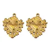 15 Estilos de Acero Inoxidable Moda de Alta Gama Sol Corazón Oro Colgante Pulsera Collar Accesorios Piezas de Joyería DIY