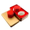 Sellado Fondo Plano Redondo Píldoras Angong Niuhuang Embalaje Caja de Hierro Píldoras de Medicina China Lata de Hierro Medicamentos Productos para la Salud Embalaje Exterior Caja de Hierro