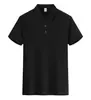 Camiseta de Trabajo Resistente de Talla Grande con Estampado de Logo, Ropa de Trabajo para Grupos Transfronterizos, Camisa Polo de Manga Corta con Cuello