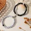 Pulseira de Casal Coração a Coração Feminina Design de Nicho Sense ins Attrite Pulseira da Moda Terno Joias Transfronteiriças Maré