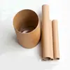 Tubos de Papel Kraft para Embalaje en Cientos de Tamaños, Tubos de Papel Kraft, Tubos Redondos de Papel Espesado, Hilo de Coser, Blanco