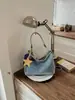 Bolso de Mezclilla para Mujer 2026 Nuevo Verano Moda Trendy Casual Bolso de Hombro para Viajar Bolso Cruzado tipo Cubo
