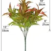 Accesorios de Pared para Plantas de Gloria de la Mañana Pintadas con Spray Transfronterizas, Flores de Plástico, Pequeños Ramilletes para Decoración, Fotografía de Hogar, Flores Artificiales