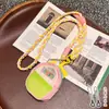 Cordão para Celular Transversal Cáqui Porta-Moedas Ajustável Outdoor Anti-Perda Ins Artesanal Fofo Feminino Tendência D