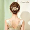 Accesorios para el cabello Hanfu antiguos, peine de placa Xiuhe, accesorios para el cabello con flores tejidas a mano, tocado de novia de boda china, venta al por mayor
