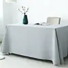 Nuevo Mantel Blanco para Conferencias con un Toque de Lujo Ligero y de Alta Gama, Adecuado para Hoteles, Restaurantes Occidentales, Fiestas de Cumpleaños y Mesas Rectangulares