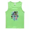 Chaleco de Verano para Niños 2026 Estilo Coreano Algodón Casual Camiseta Interior Absorbente de Sudor Sudadera sin Mangas de Color Caramelo para Niños