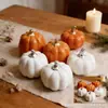 Especial Transfronteiriço Halloween Cerâmica Ginti Enfeites de Abóbora Festival da Colheita Ação de Graças Cerâmica Abóbora Enfeites Decorativos