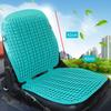 Cojín de asiento para vehículo de ingeniería carretilla elevadora excavadora carretilla elevadora de doble capa ventilado transpirable pequeño cojín de asiento universal verano plástico cojín cuadrado