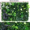 Parede de plantas com grama artificial para decoração de fachada e parede, grama sintética plástica de Milão, parede de flores com fundo de plantas verdes artificiais