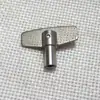 Reloj despertador mecánico antiguo de cobre piezas clave accesorios resorte de cuerda aguja de alarma botón llave inglesa ajustar hora