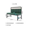 Sofá de Cabina para Restaurante Hot Pot, Silla de Hierro para Tienda de Té de Leche, Juego de Mesa y Sillas de Pared para Tienda de Fideos, Mesa de Comedor con Tablero de Pizarra para Uso Comercial