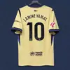 2526 Camisa do Barcelona Número 10 Yamal, Número 9 Lewandowski, Número 11 Raphinha, Uniformes de Futebol Casa e Fora