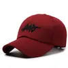 Más fácil para Combinar Gorra de Béisbol con Visera Ancha Bordada de Oso Polar que Muestra la Cara Gorra de Béisbol Pequeña Circunferencia de Cabeza Grande Gorra de Béisbol de Moda