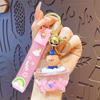 Llavero de Dibujos Animados Creativo Máquina de Chicles Figura Muñeco Lindo Colgante para Bolso Pareja Adorno Caja Sorpresa para Coche Regalo Venta al por Mayor