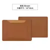 Portapasaporte Estilo Coreano con Stock Transfronterizo Portatarjetas Portaboletos de Cuero Bolso para Pasaporte Documentos Cubierta para Pasaporte Simple de Color Sólido PU