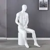Loja de roupas modelos masculino e feminino pintados corpo inteiro vestido de noiva vitrine manequim de lingerie adereços de exibição modelo de corpo humano