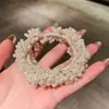 Anel de Cabelo Elegante com Pérolas Estilo Coreano 2023 Feminino Elegante Versátil Rabo de Cavalo Destaque Celebridade da Internet Novo Acessórios de Cabelo Marubeni