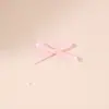 Stock Disponible Accesorios de Moño Pequeño de 3 mm Productos Semi-Terminados para Manualidades Tejido Accesorios para Uñas Accesorios para el Cabello de Cinta Corbata de Moño