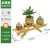 Prateleira de Armazenamento de Mesa Simples Suporte para Plantas Suculentas de Varanda Suporte para Vasos de Flores de Sala de Estar Suporte para Flores de Chão Interno Suporte de Bancada