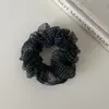 Goma para el pelo de malla pequeña estilo coreano para mujer, Goma para el pelo de organza de alta gama, Banda elástica para el pelo, Goma para el pelo de alta elasticidad