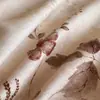 Juego de cuatro piezas estilo vintage de algodón cepillado Clase A, sábana y funda de edredón de algodón grueso para otoño, venta al por mayor de ropa de cama Nantong