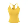 Camisola Cinza para Mulheres, Anti-Exposição de Verão, Cobertura Lateral dos Seios, Roupa Íntima de Primavera e Outono com Bojos, Peça Externa com Lindo Design nas Costas