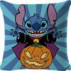 Funda de Almohada de Lino Ultra Suave con Dibujo de Stitch, Cojín para Sofá, Funda para Cabecero, Admite Diseño Personalizado con Tu Propia Imagen