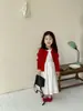 Primavera 2026 Ropa Nueva para Niños Estilo Coreano Ropa para Niños Suéter Cardigan de Punto Color Sólido para Niñas Suéter Delgado de Primavera