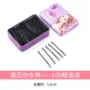Grampo de cabelo preto reto, grampo de cabelo coreano adulto ondulado, pequeno, preto, grampo de cabeça, grampo de aço, grampo lateral para meninas, acessórios para cabelo