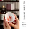 Conjunto de Chá Kung Fu Cerâmico Dourado Peixe Dourado Estilo Chinês Pintado à Mão para Uso Doméstico Coleção: Bule, Gaiwan, Xícara de Chá, Xícara do Mestre