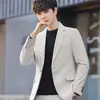 Traje Casual de Lujo Ligero Chaqueta para Hombre Corte Delgado Sentido de Gama Alta Estilo Coreano Duffy Guapo Nuevo Traje Pequeño de Primavera y Verano