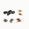 Accesorios para Joyería DIY Cuerda para Gafas Hebilla Antideslizante de Silicona Acero Inoxidable 304 Resorte Anillo de Silicona Hebilla para Cordón de Gafas