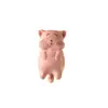 Talla de Madera de Ciprés Rojo Gato Accesorios DIY Llavero Personalizado Accesorios Colgante de Mascota Pequeña de Dibujos Animados Lote