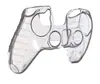 Funda Protectora Transparente para Mando de Ps5, Funda de Cristal de PC Transparente para Mando de Ps5Pro, Compatible con Base de Carga Original