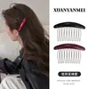 Herramienta de Estilismo para Asear el Flequillo y el Cabello Suelto, Pinza Peine Invertida para el Cabello, Nuevo Modelo 2026, Sensación de Alta Gama, Pinza Peine Lateral para el Cabello para Adultos para Mujeres