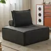 Sofá modular Piedmont para salas de estar pequeñas, sofá modular de bloques libremente combinable para hoteles y casas de huéspedes