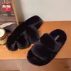 Nuevas Pantuflas Peludas de Suela Gruesa para Mujer, Celebridad de Internet, Otoño/Invierno 2023, Para Usar al Aire Libre, Pantuflas de Algodón Esponjosas de Gama Alta