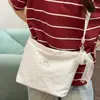 Bolsa de ombro casual transfronteiriça nova 2026, estilo coreano da moda, simples e jovial, versátil para o uso diário