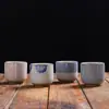 Caneca de cerâmica japonesa transfronteiriça criativa cerâmica casual Caneca pintada à mão Caneca empilhável louça de restaurante Caneca comercial Atacado
