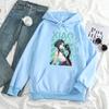 Sudadera nueva 2021 para mujer dios original "xiao" casual holgada con cuello con capucha chaqueta con capucha para pareja