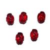 Colgante de cuentas vidriadas antiguas de imitación de la dinastía Ming de gran venta transfronteriza, Cuentas antiguas, Accesorios de cuentas vidriadas rojas antiguas