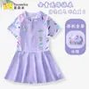 Traje de baño Stitch para Niñas Verano Niños 2025 Nuevo Mediano y Grande Infantil Profesional de Entrenamiento Natación Niña Traje de Baño de una Pieza