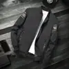 Casaco Masculino Outono e Inverno Top Moda Coreana Masculina Conjunto de Baseball Solto Novo Masculino Esportivo Casual Jaqueta de Motociclista