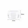 Atacado de Pronta Entrega Caixa de Creme Caixa para Creme Facial Transparente Colorido/10/20/50G Frasco Cosmético Caixa de Embalagem com Fundo Transparente