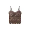 Top Camisola Floral Francesa de Felpa Fina Cepillada con Encaje para Mujer, Otoño e Invierno, con Almohadillas en el Pecho, Suave, Transpirable, Ajustado, Capa Base Amigable con la Piel