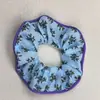 Novos Scrunchies Florais Coloridos e Delicados para Mulheres, Elásticos de Rabo de Cavalo Estilo Mori, Acessórios de Cabelo Estilo Coreano