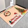 Felpudo navideño, felpudo para entrada, felpudo para entrada de casa, felpudo navideño transfronterizo