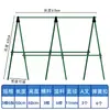 Pepino Uva Escalada Rack Pólo de Feijão Rack de Tomate Vegetal Vegetal Galpão Suporte Haste de Plantio Caixa Praga